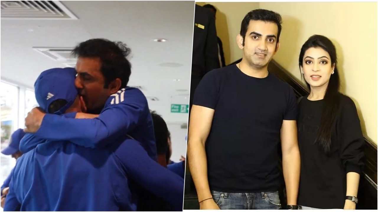 Gautam Gambhir With His Wife