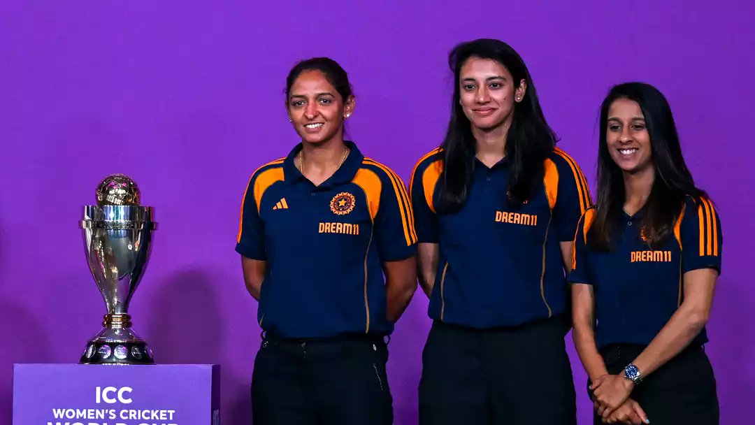 Womens ODI World Cup trophy unveiled Harmanpreet Kaur wish to win ICC Trophy