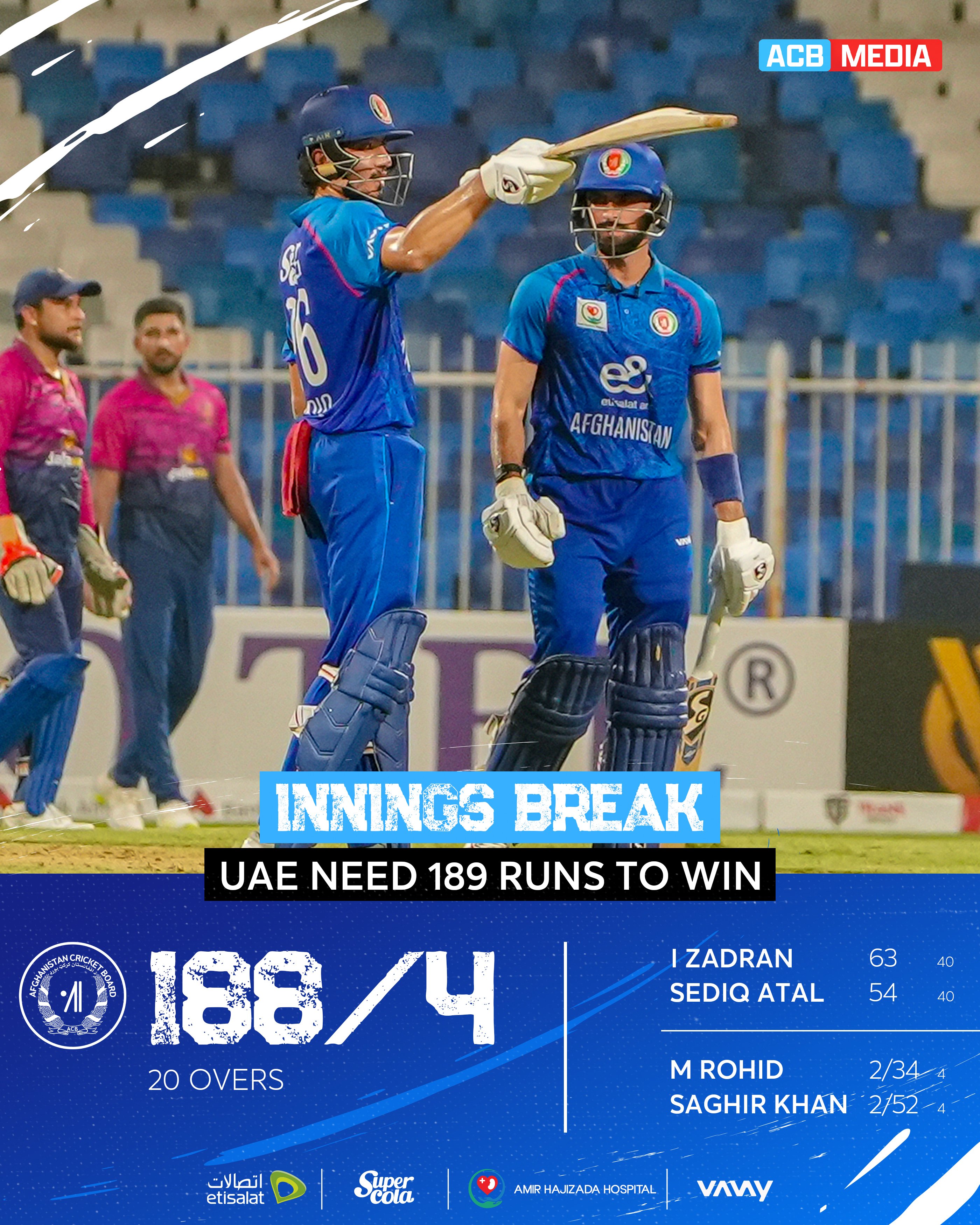 AFG vs UAE AFG vs UAE