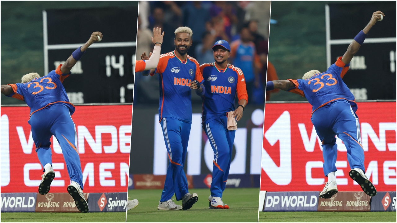 Hardik Pandya Catch