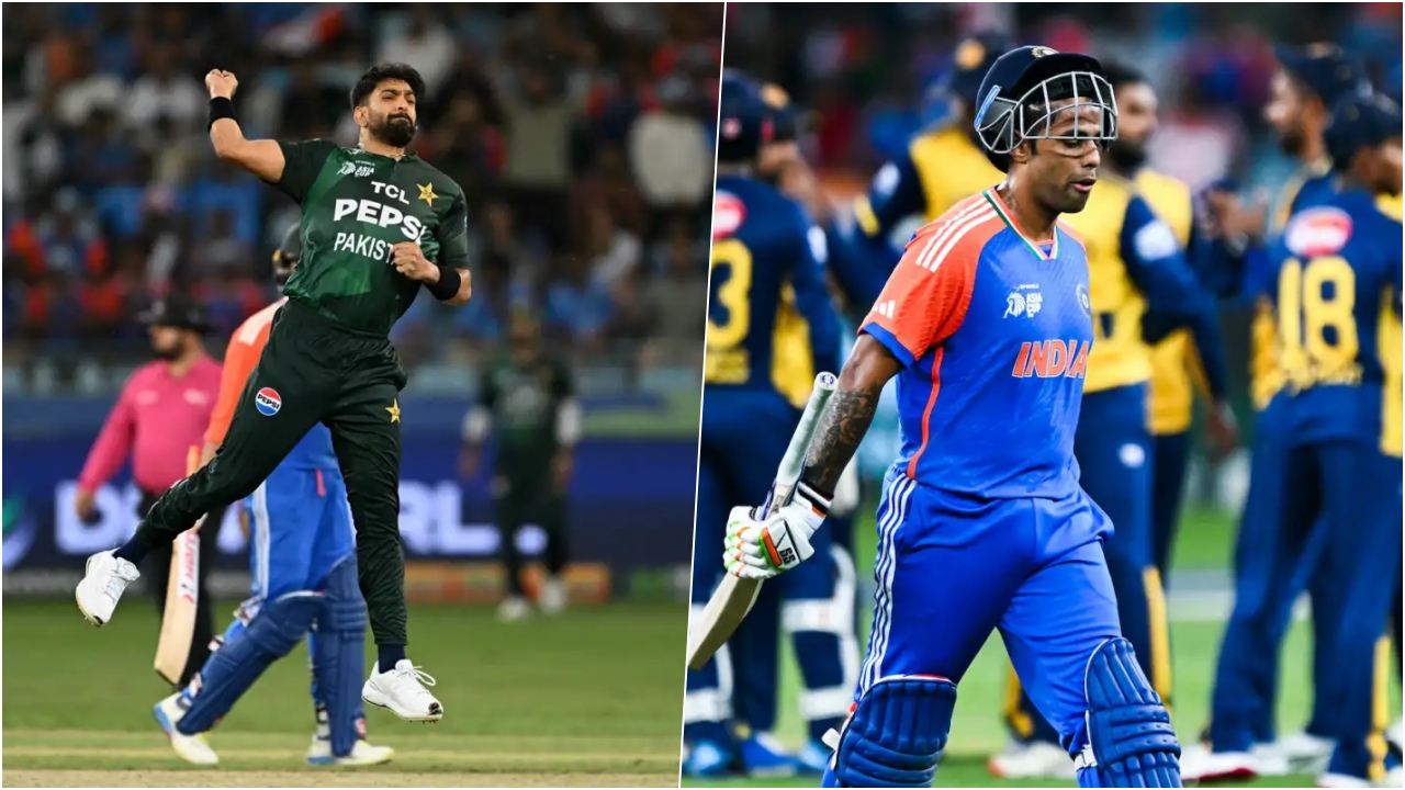 Haris Rauf And Suryakumar Yadav