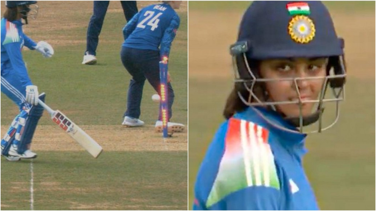 Harleen Deol Run Out