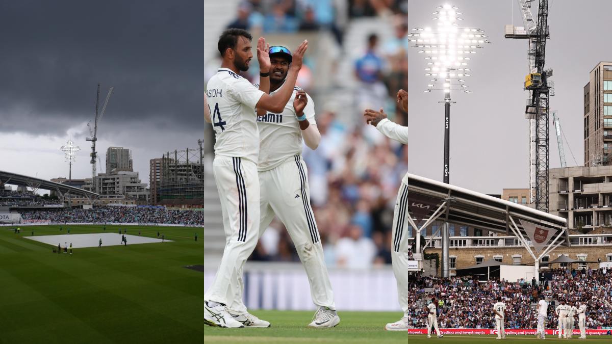 IND Vs ENG 5th Test Rain Stops Play