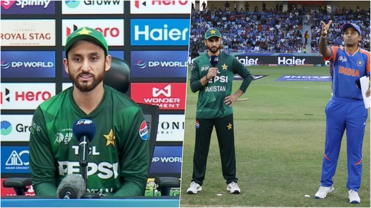 IND Vs PAK Salman Agha
