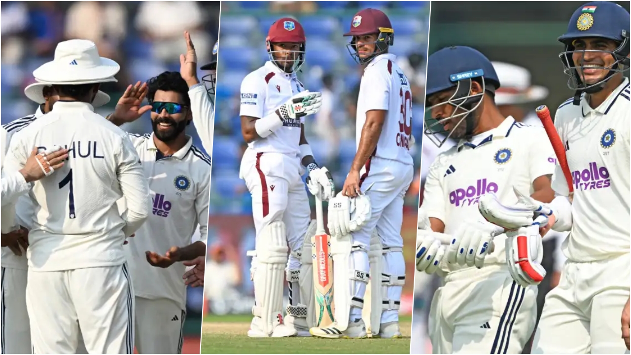 IND Vs WI 2nd Test Day 2