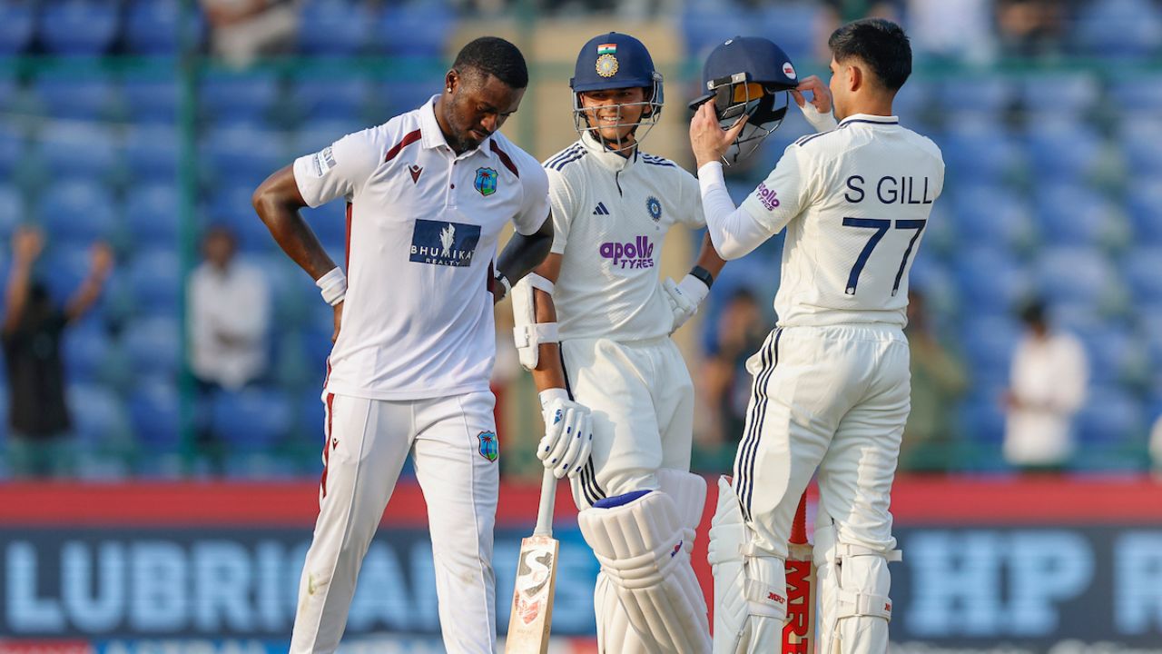 IND Vs WI Jaiswal And Seales