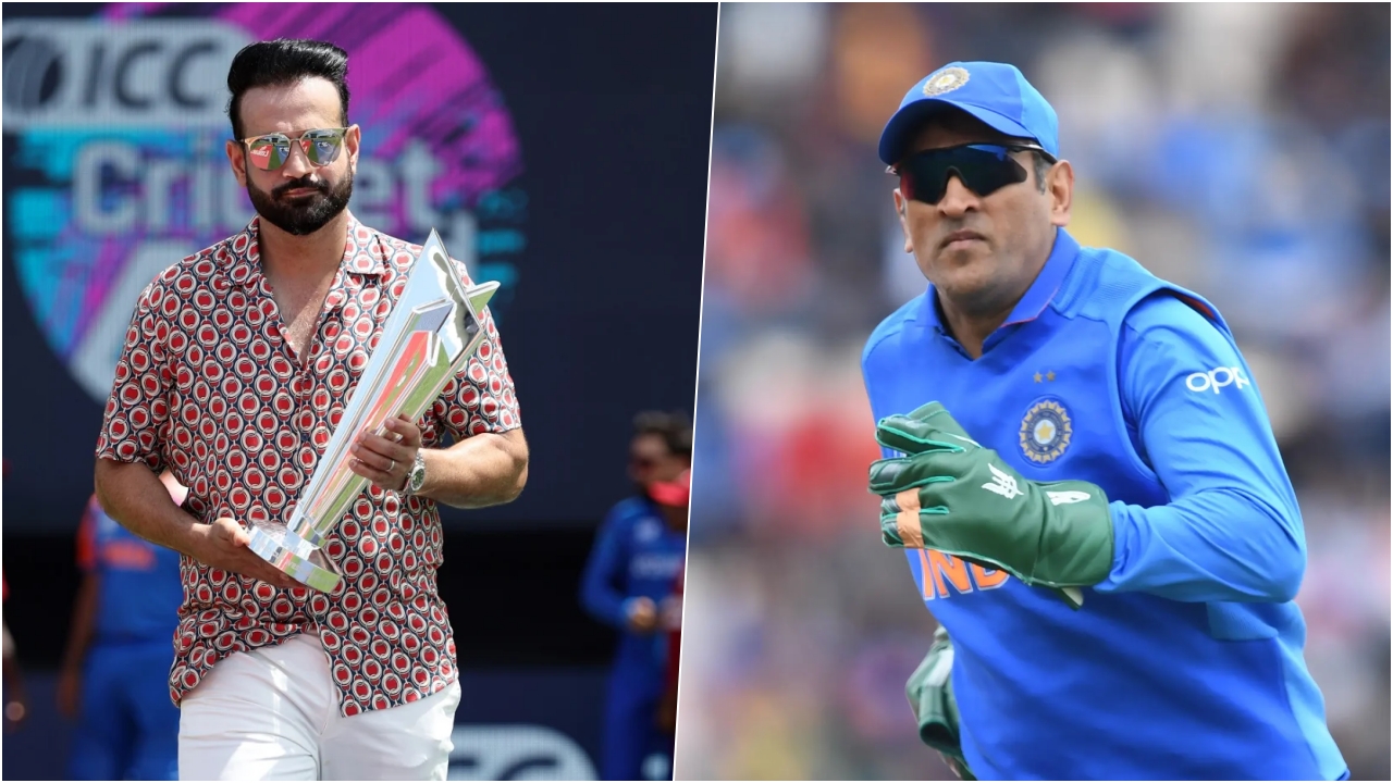 Irfan Pathan And MS Dhoni 1