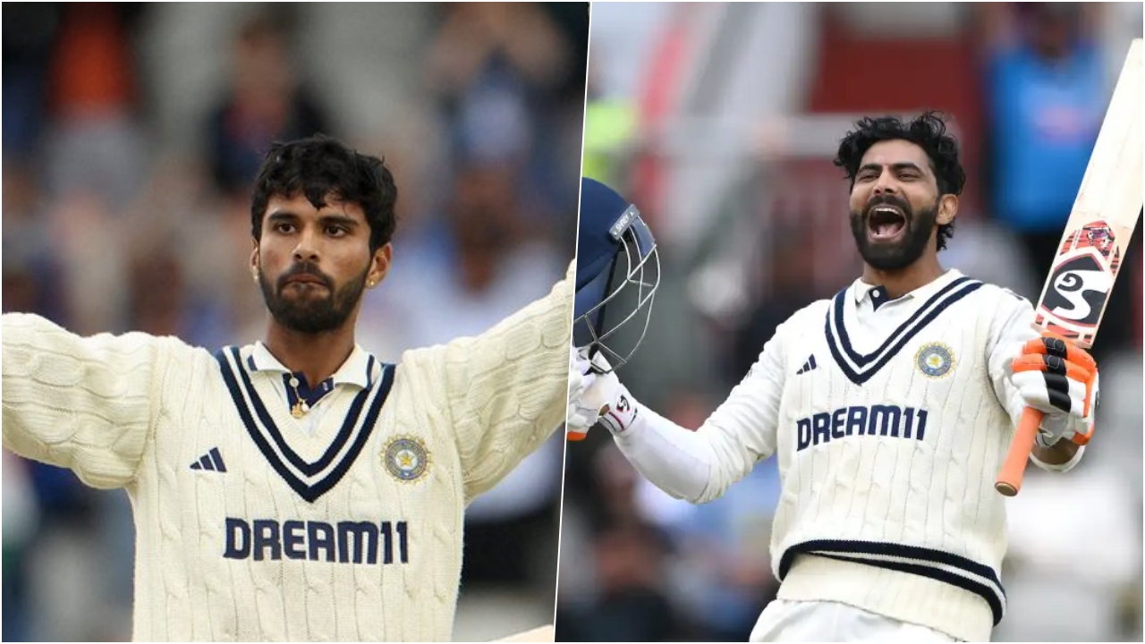 Jadeja Sundar Century