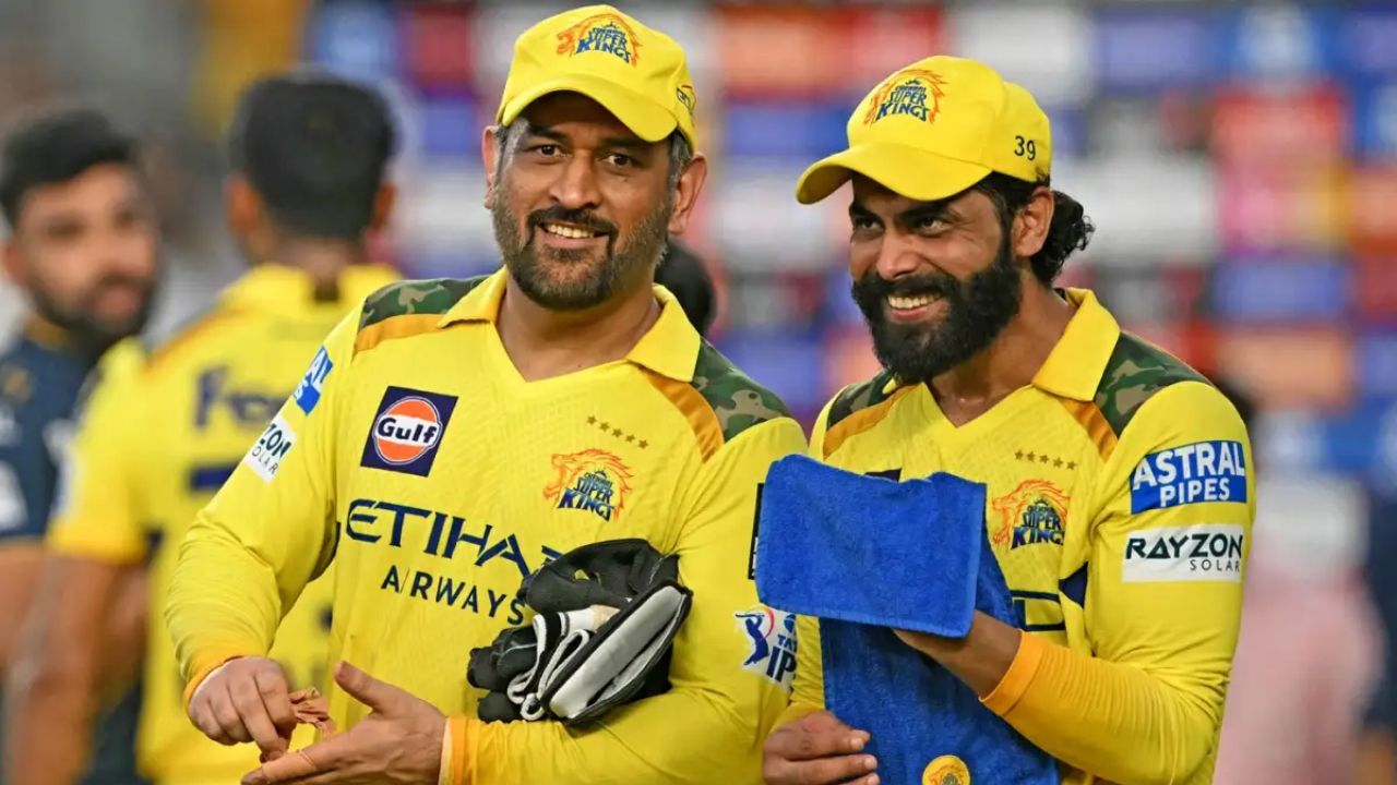 MS Dhoni And Ravindra Jadeja