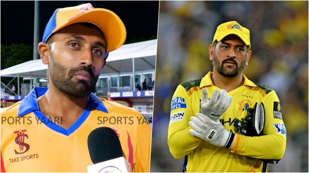 MS Dhoni And Shreyas Gopal