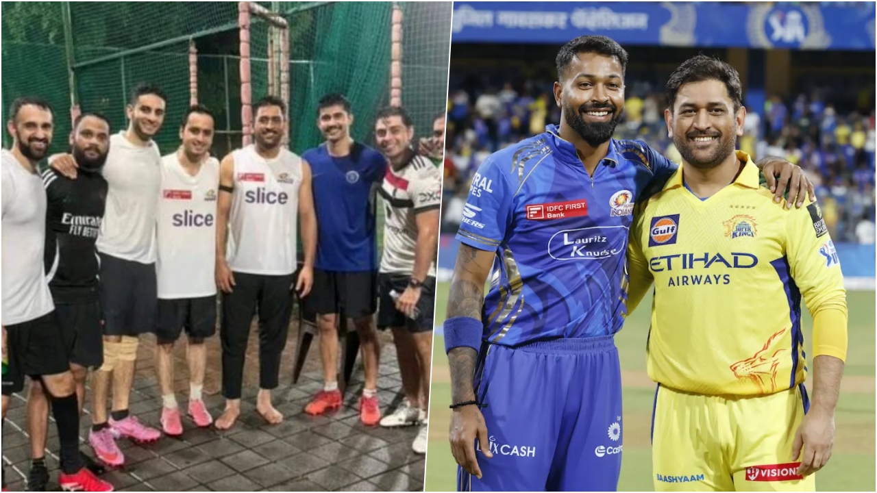MS Dhoni In Mumbai