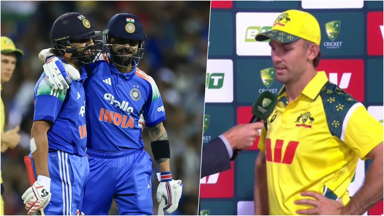 Mitchell Marsh And Rohit Kohli
