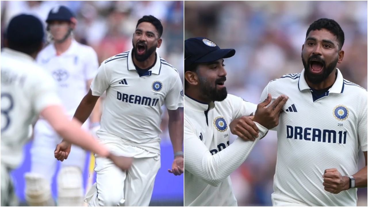 Mohammed Siraj 3rd Day