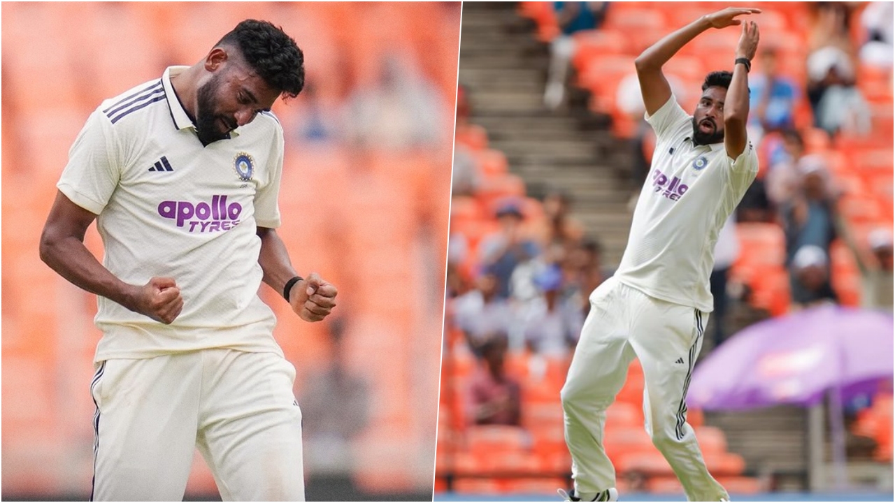 Mohammed Siraj IND Vs WI