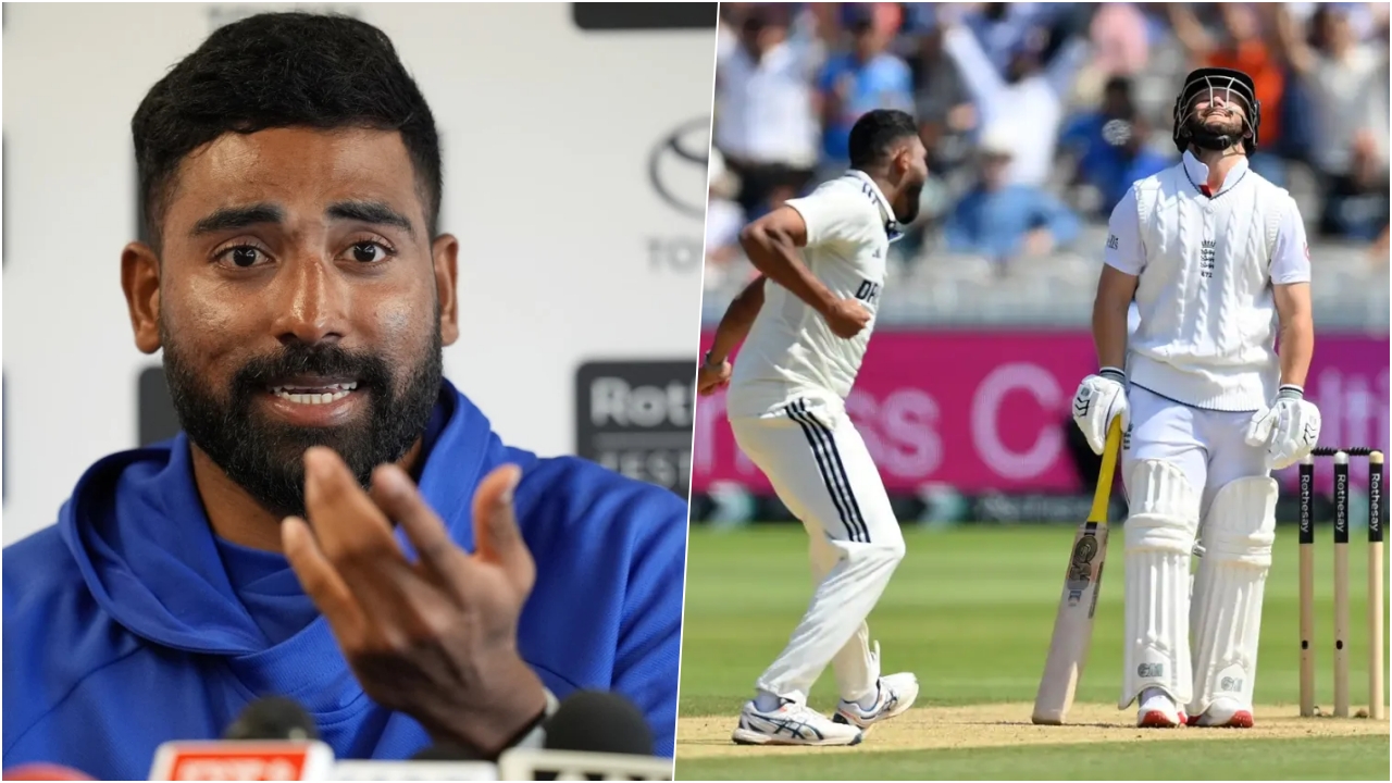 Mohammed Siraj Sledging