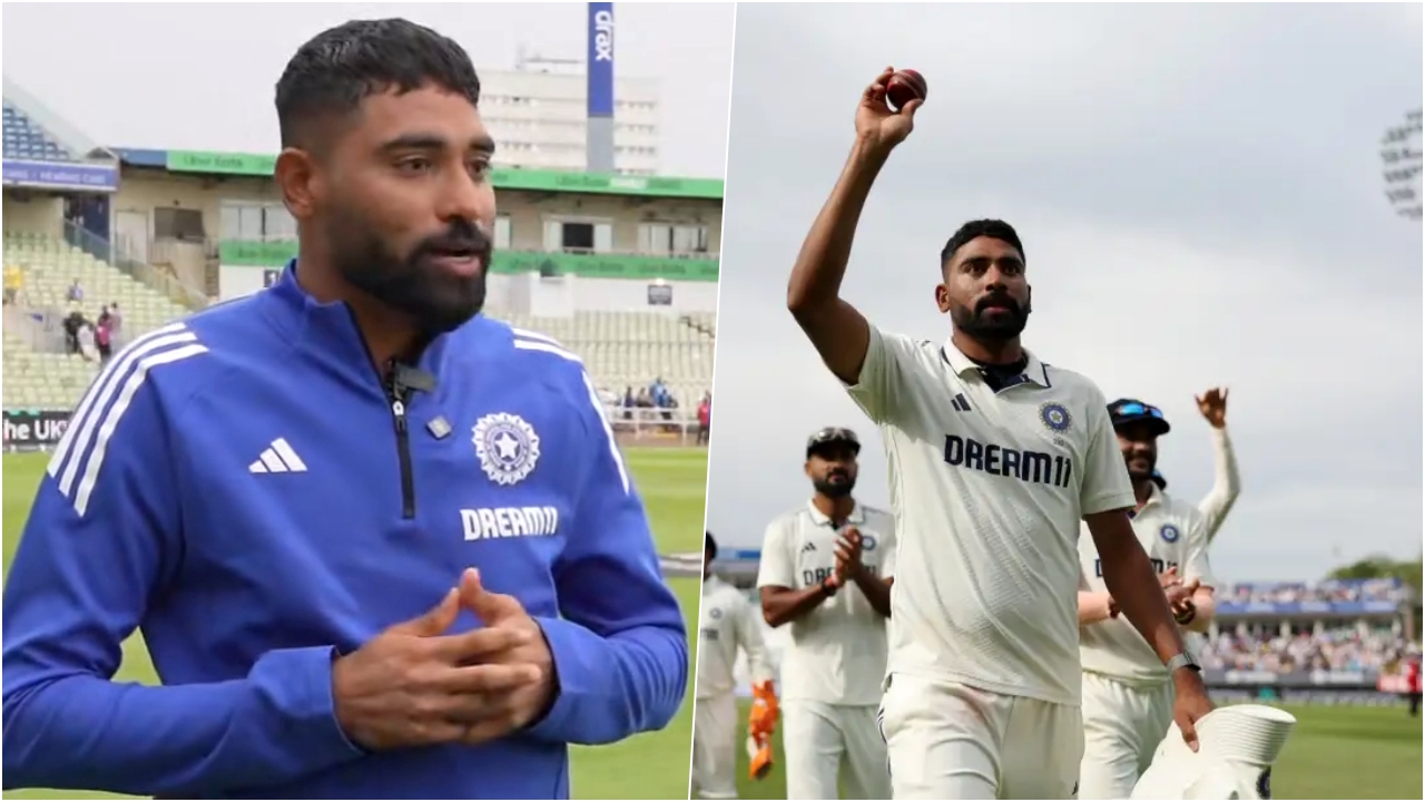 Mohammed Siraj Statement