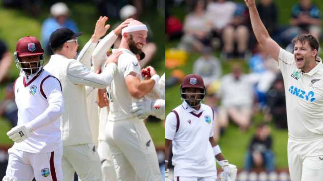 NZ Vs WI 2nd Test