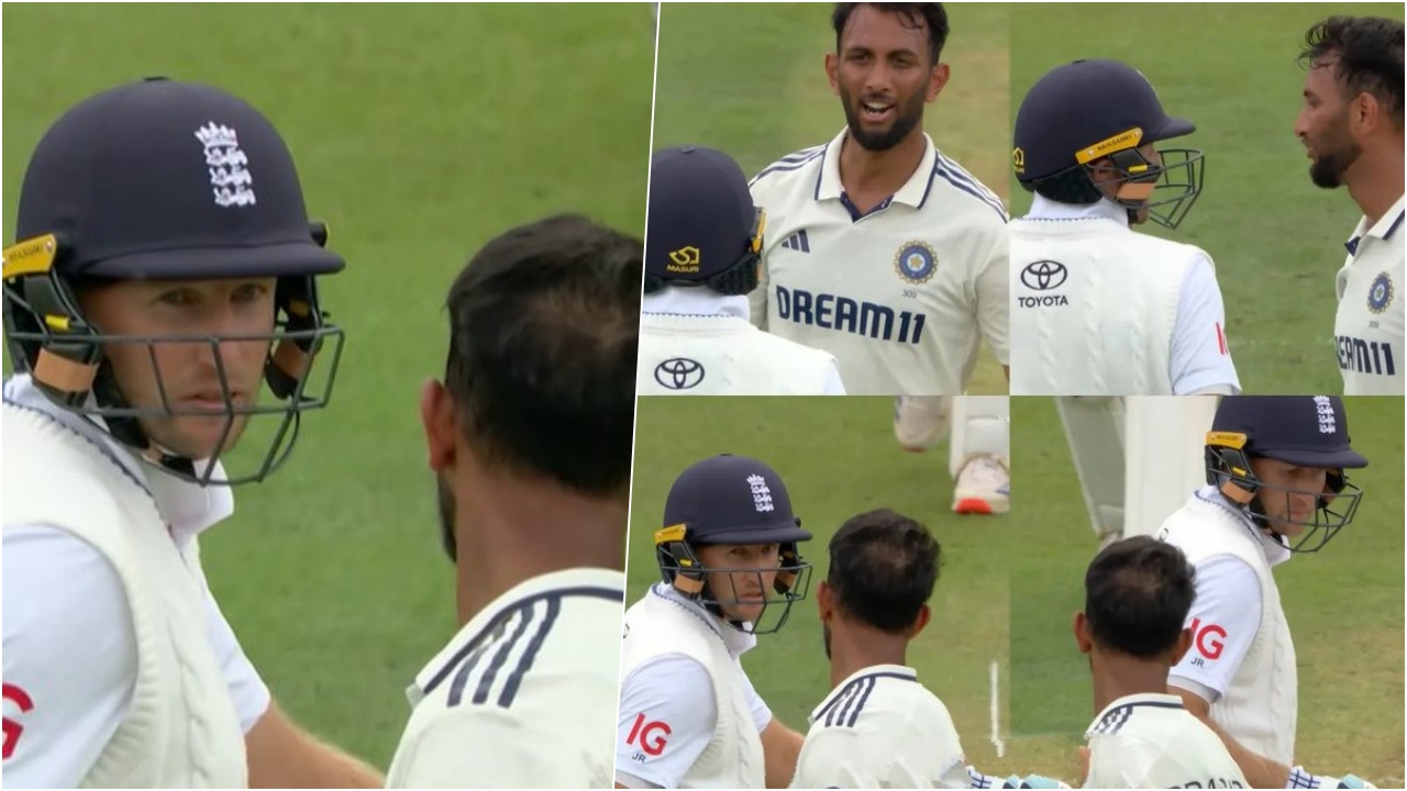 Prasidh Krishna Vs Joe Root