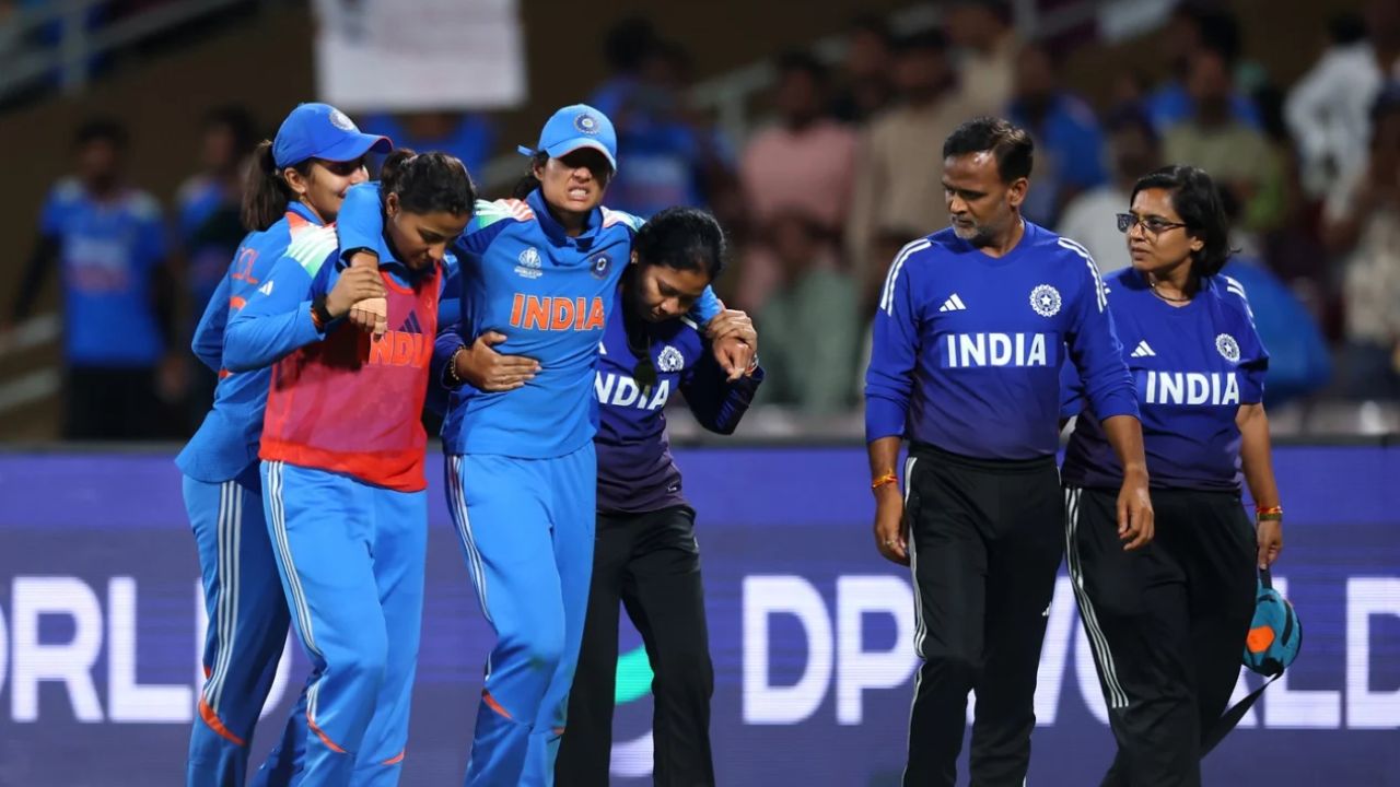 Pratika Rawal Injury