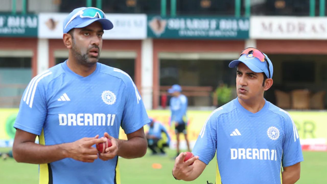 R Ashwin And Gautam Gambhir