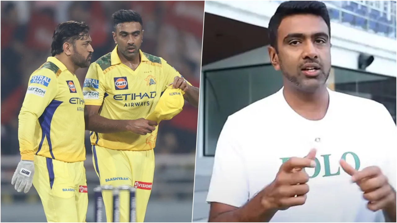 R Ashwin And MS Dhoni