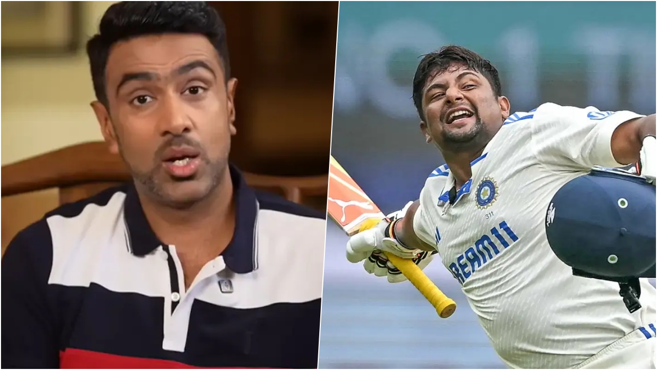 R Ashwin And Sarfaraz Khan