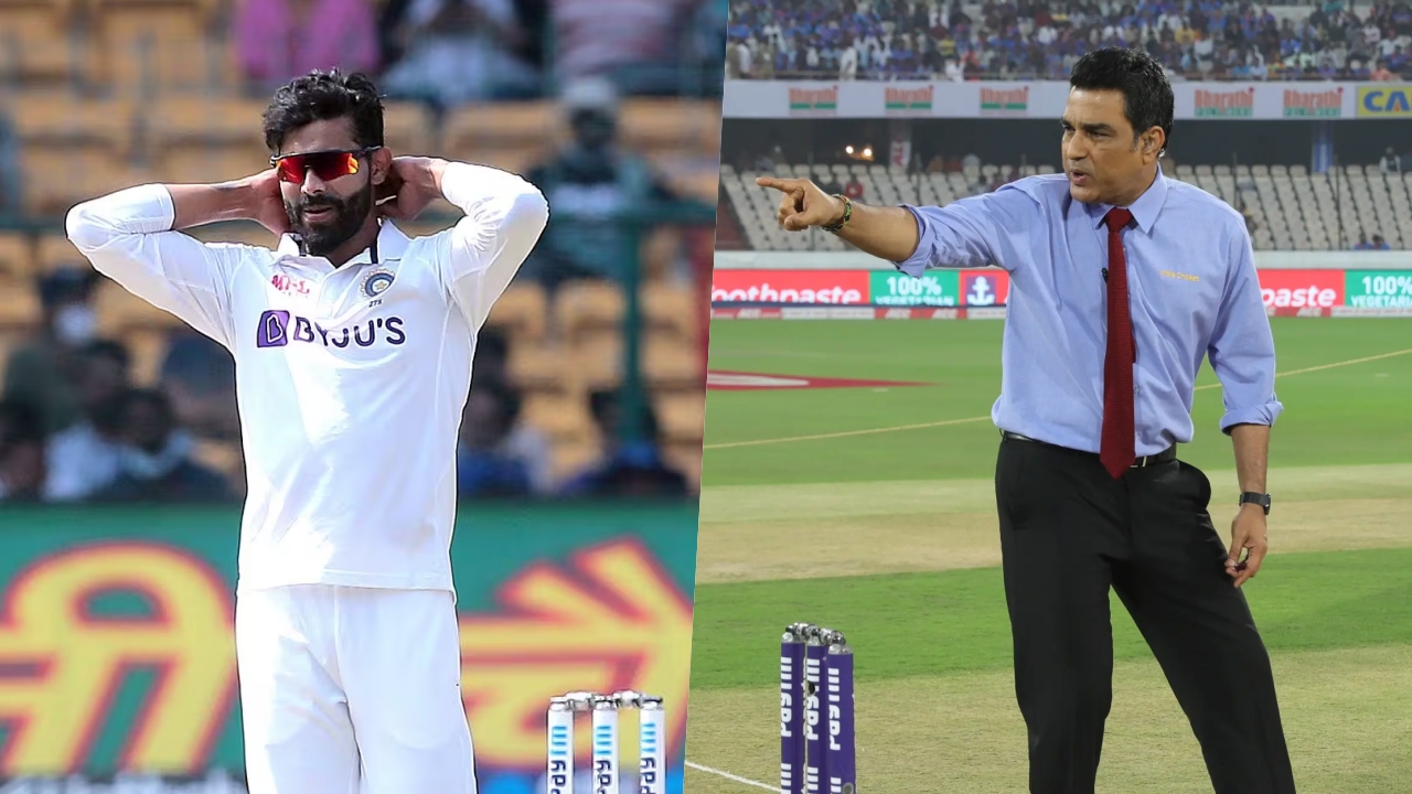 Ravindra Jadeja and Sanjay Manjrekar