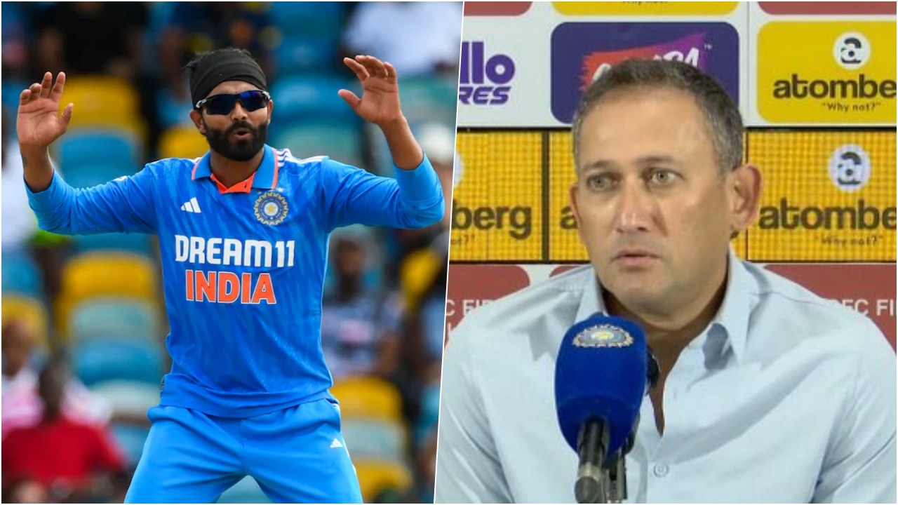 Ravindra Jadeja And Ajit Agarkar