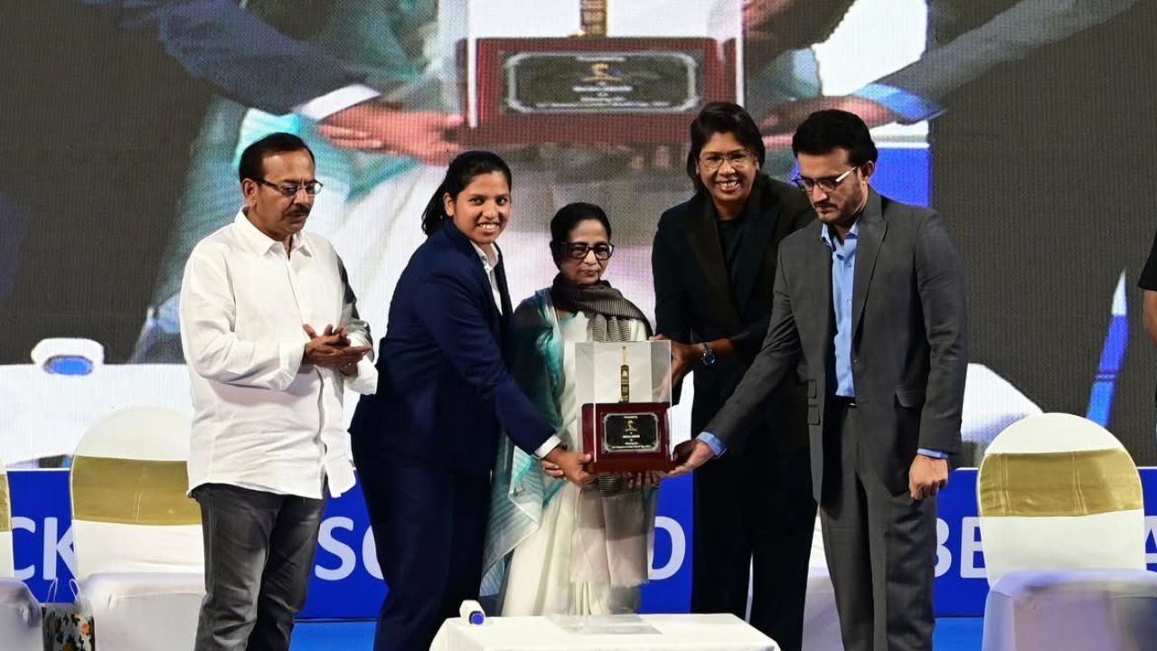 Richa Ghosh Felicitated