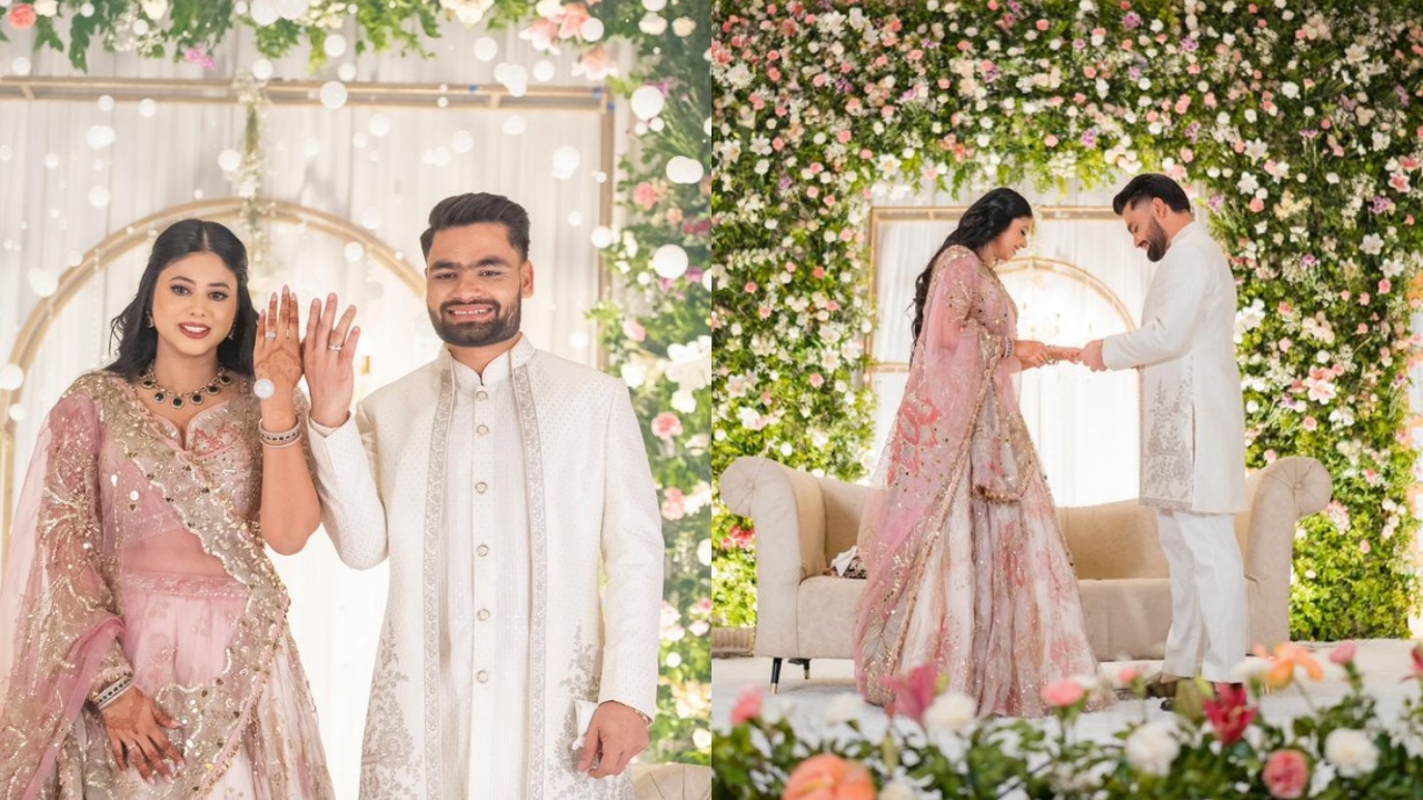 Rinku Singh Engagement Ring