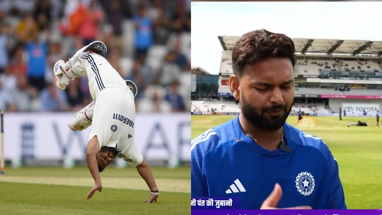 Rishabh Pant Celebration