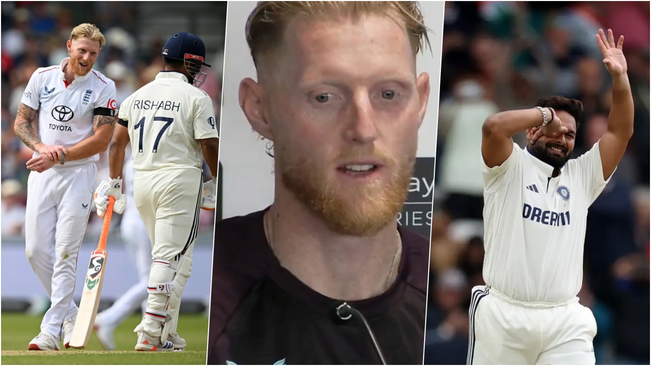 Rishabh Pant And Ben Stokes