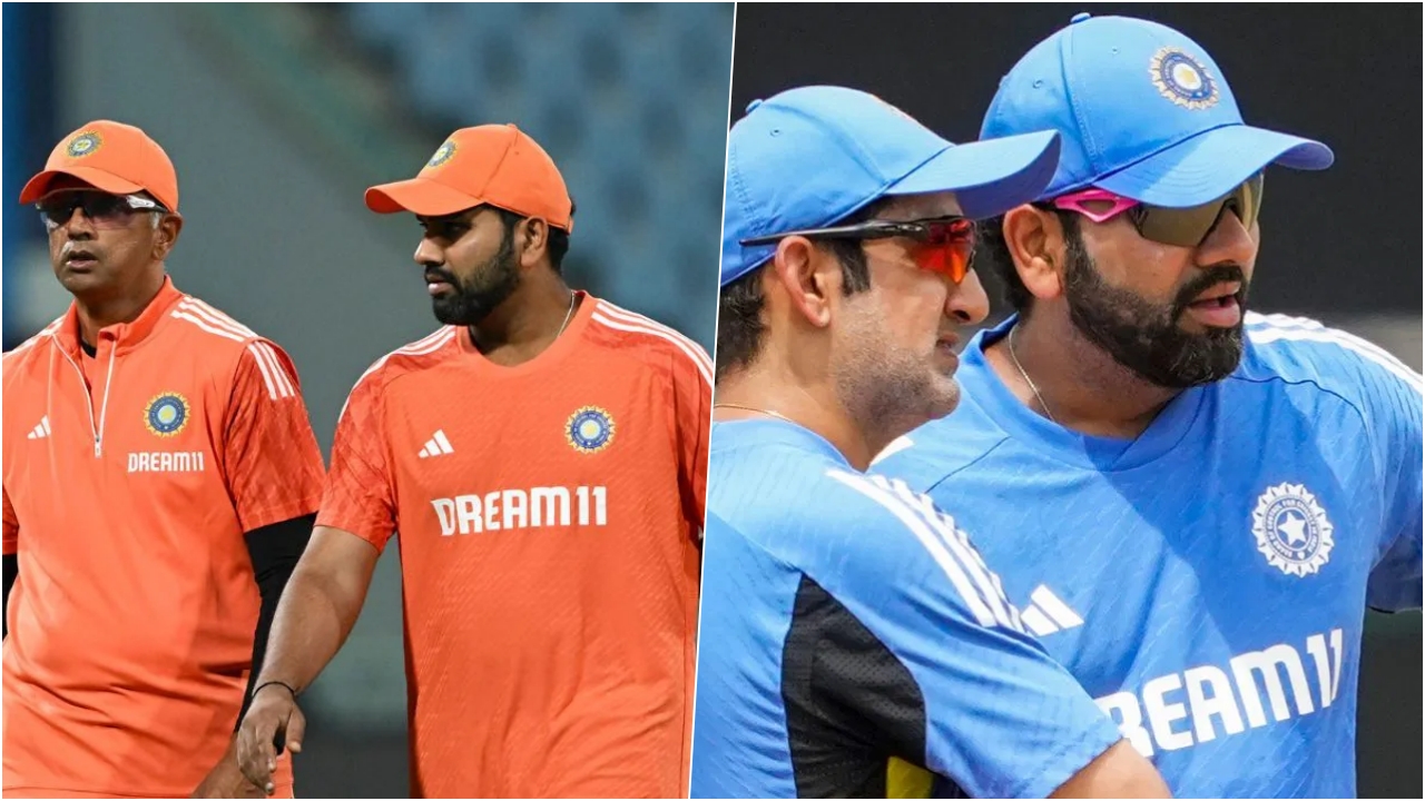 Rohit Sharma Gautam Gambhir And Rahul Dravid