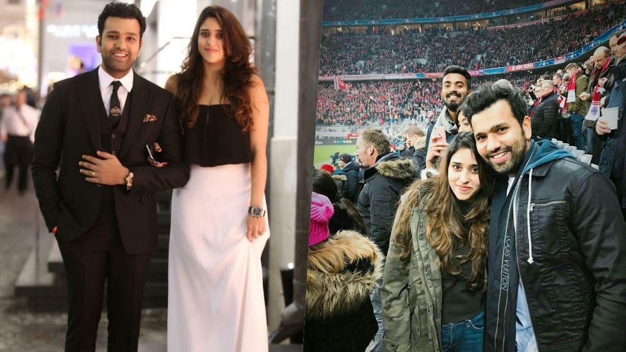 Rohit Sharma Ritika Sajdeh