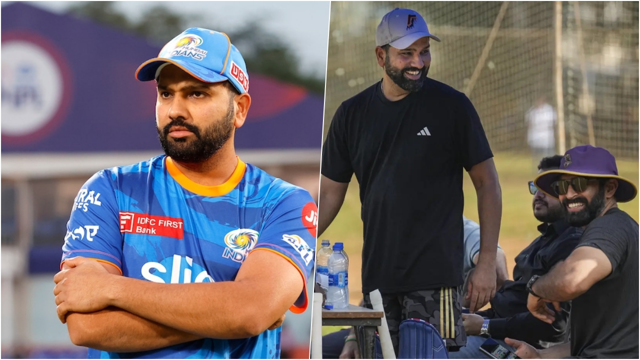 Rohit Sharma And Abhishek Nayar