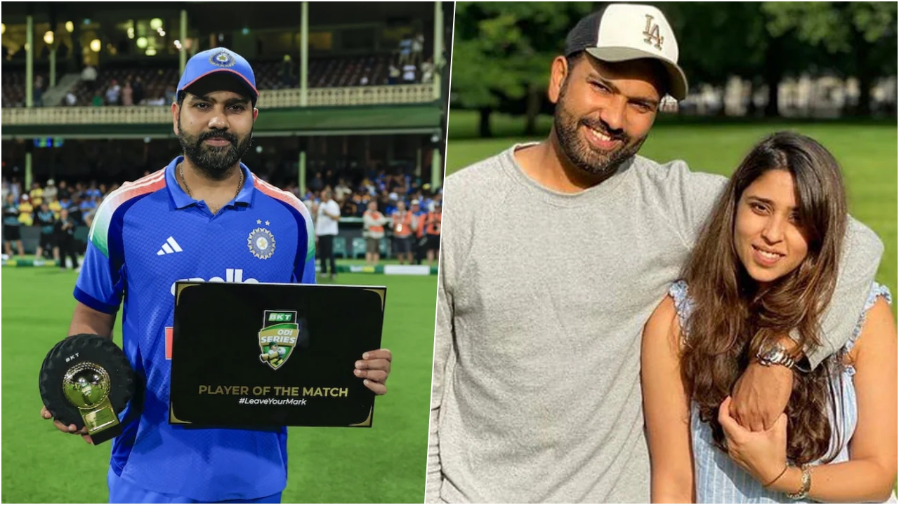 Rohit Sharma And Ritika Sajdeh