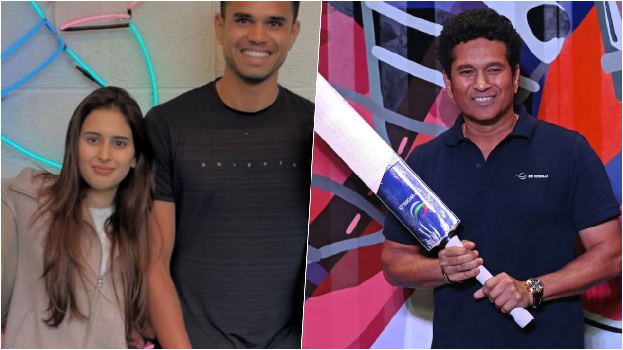 Sachin Tendulkar Arjun Tendulkar And Saniya Chandok