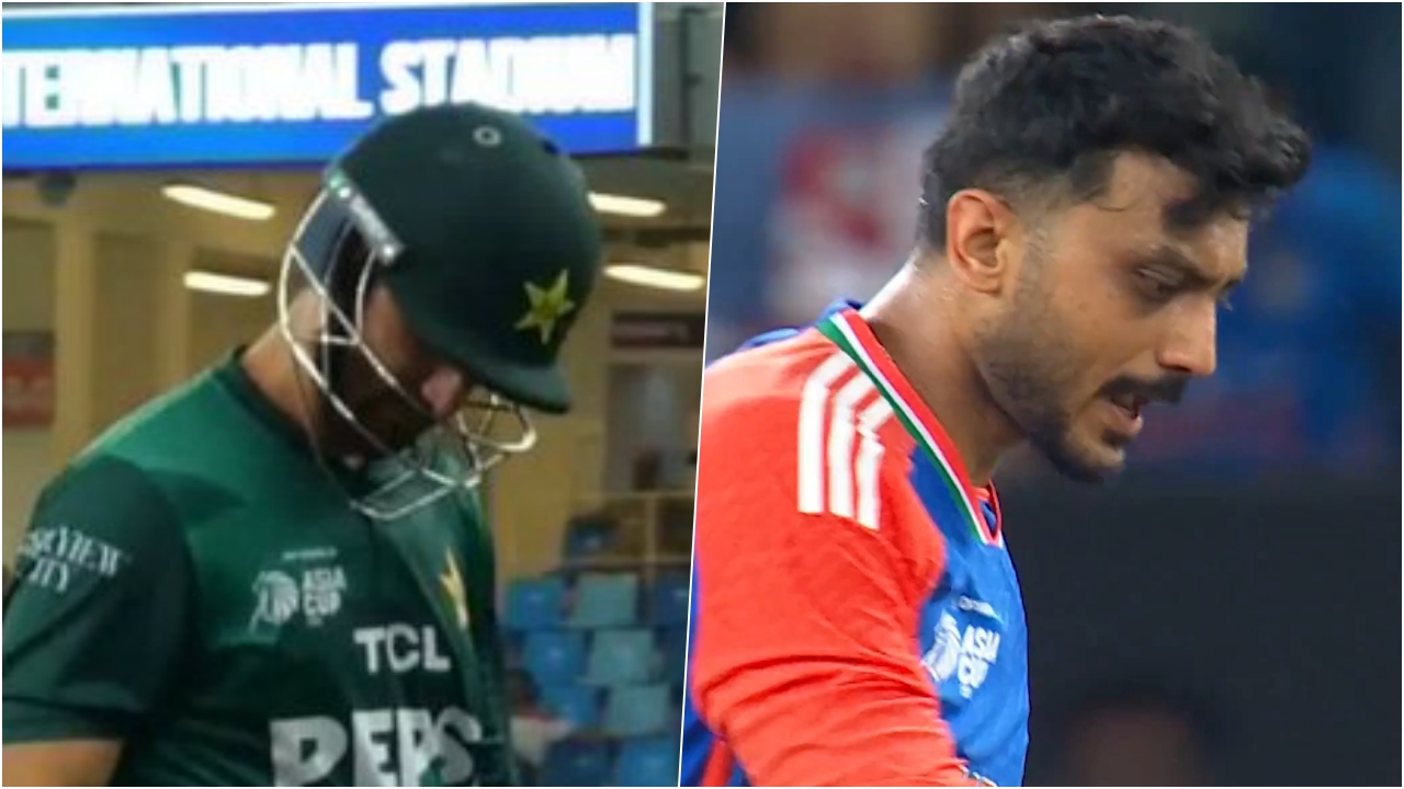 Salman Agha And Axar Patel In IND Vs PAK