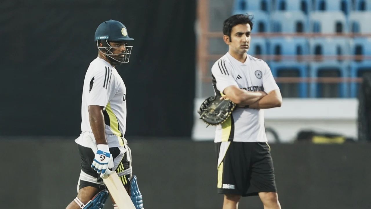 Sanju Samson And Gautam Gambhir