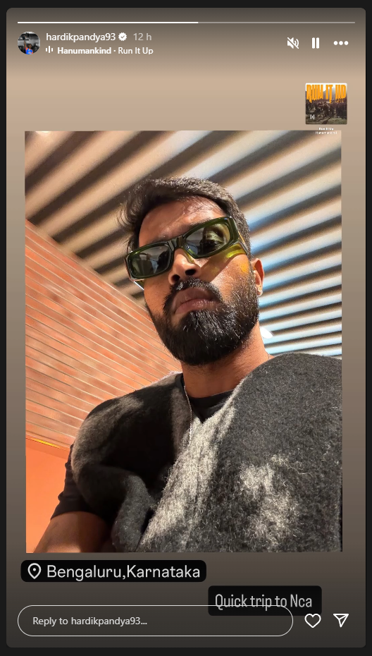 Hardik Pandya at NCA for Fitness test of Suryakumar Yadav for Asia Cup 2025 Hardik Pandya at NCA for Fitness test of Suryakumar Yadav for Asia Cup 2025