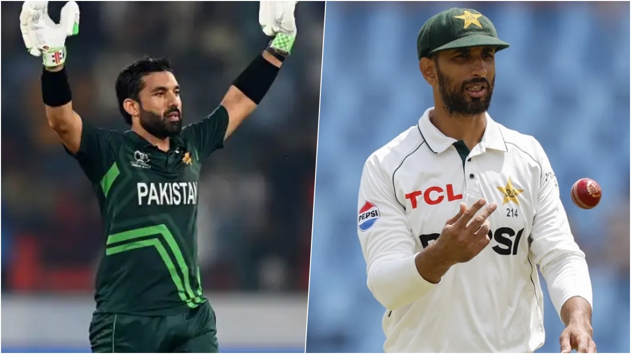 Shan Masood And Mohammad RIzwan