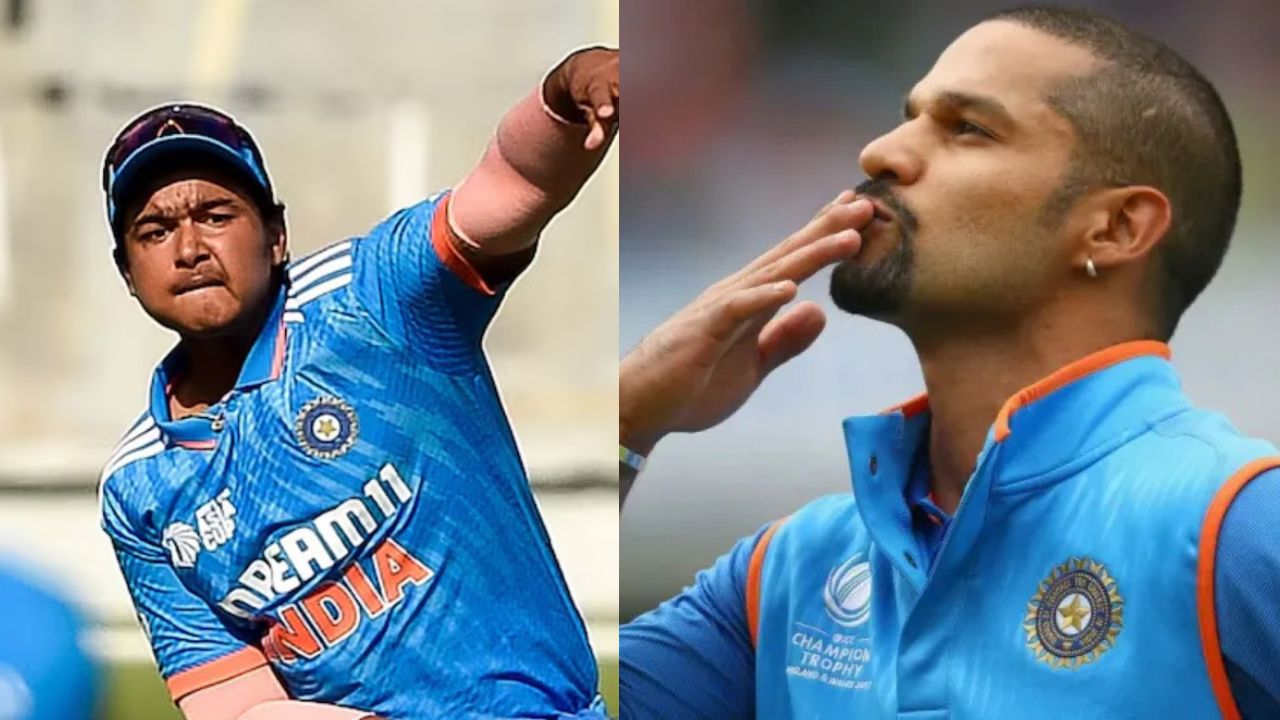 Shikhar Dhawan- Vaibhav Suryavanshi
