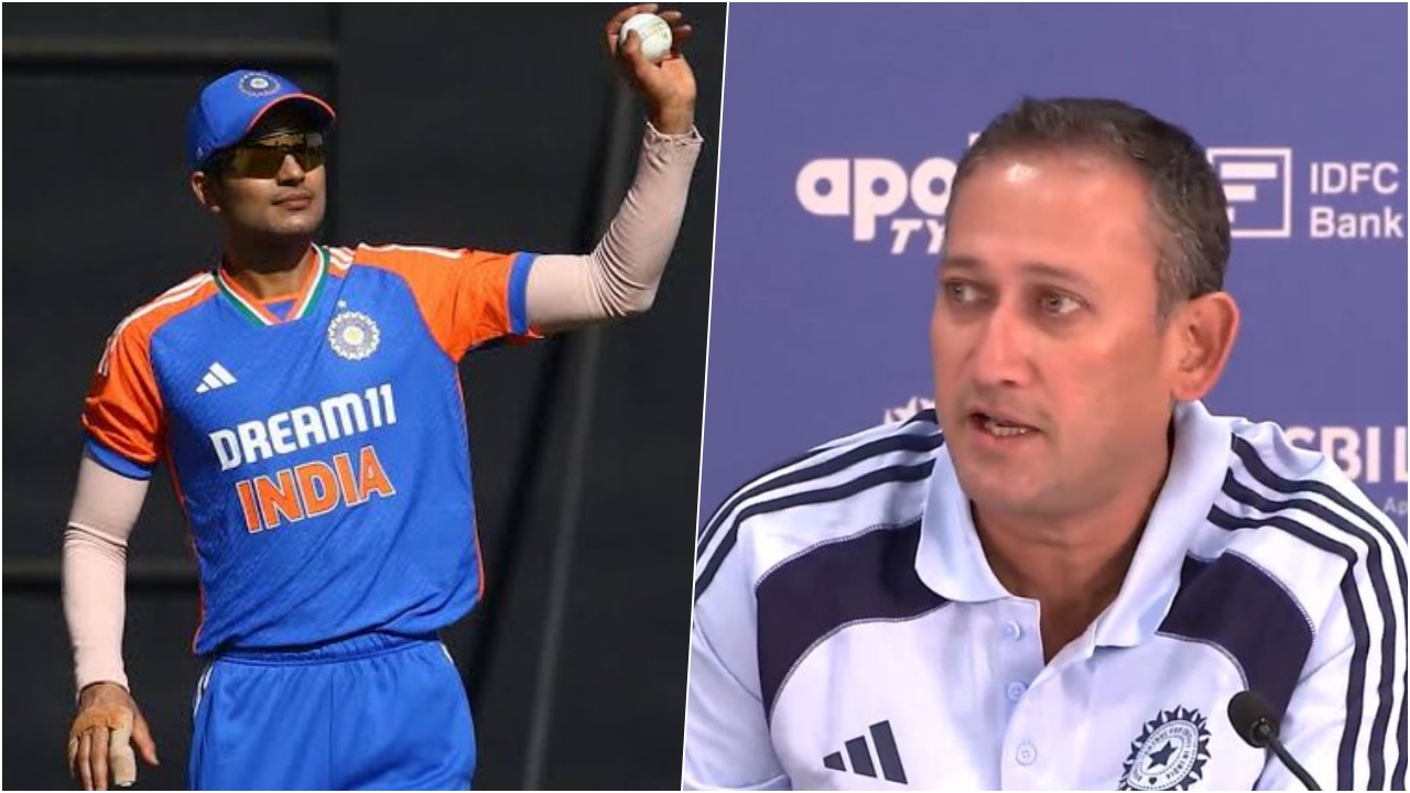 Shubman Gill And Ajit Agarkar