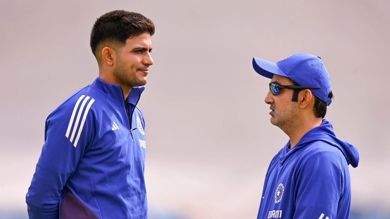 Shubman Gill And Gautam Gambhir 1