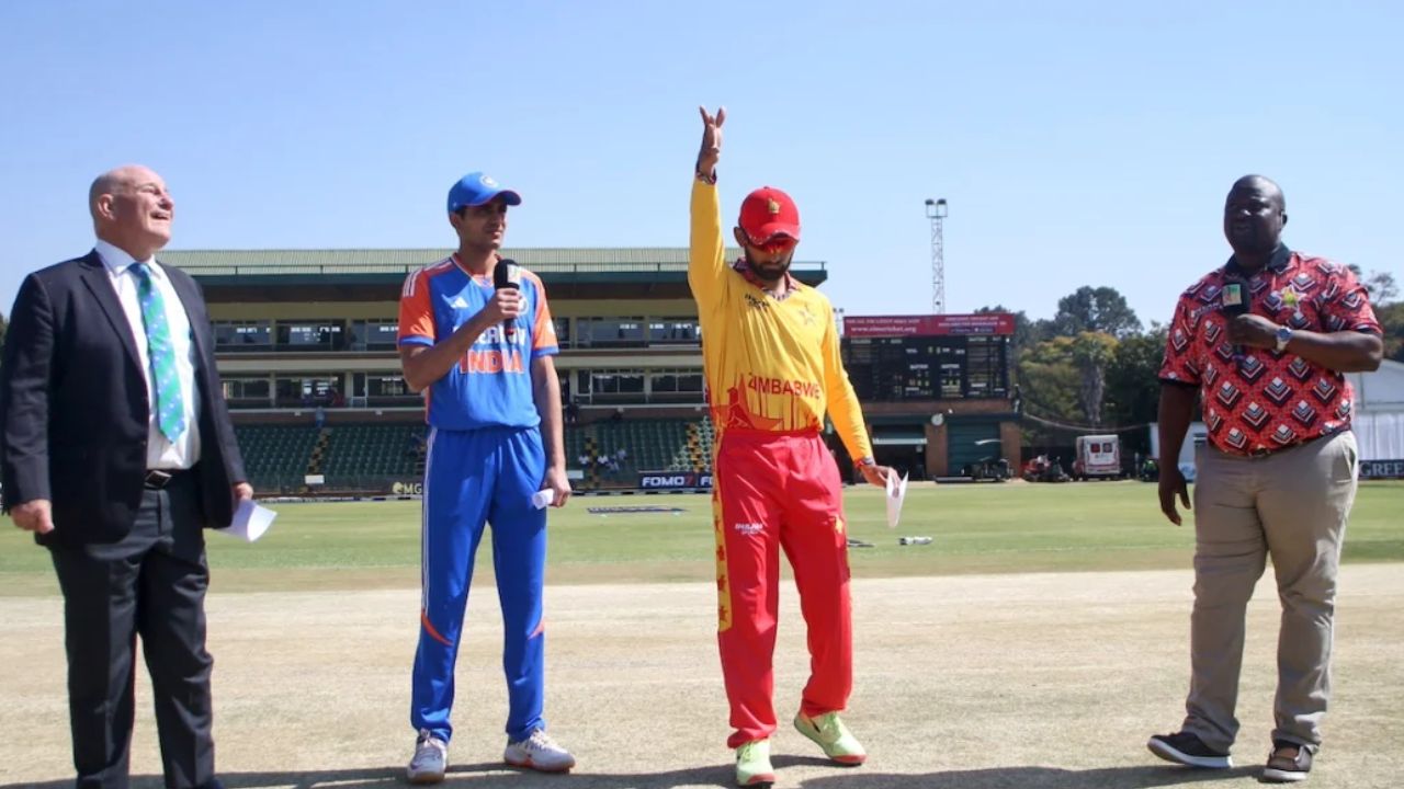 Sikander Raza And Shubman Gill