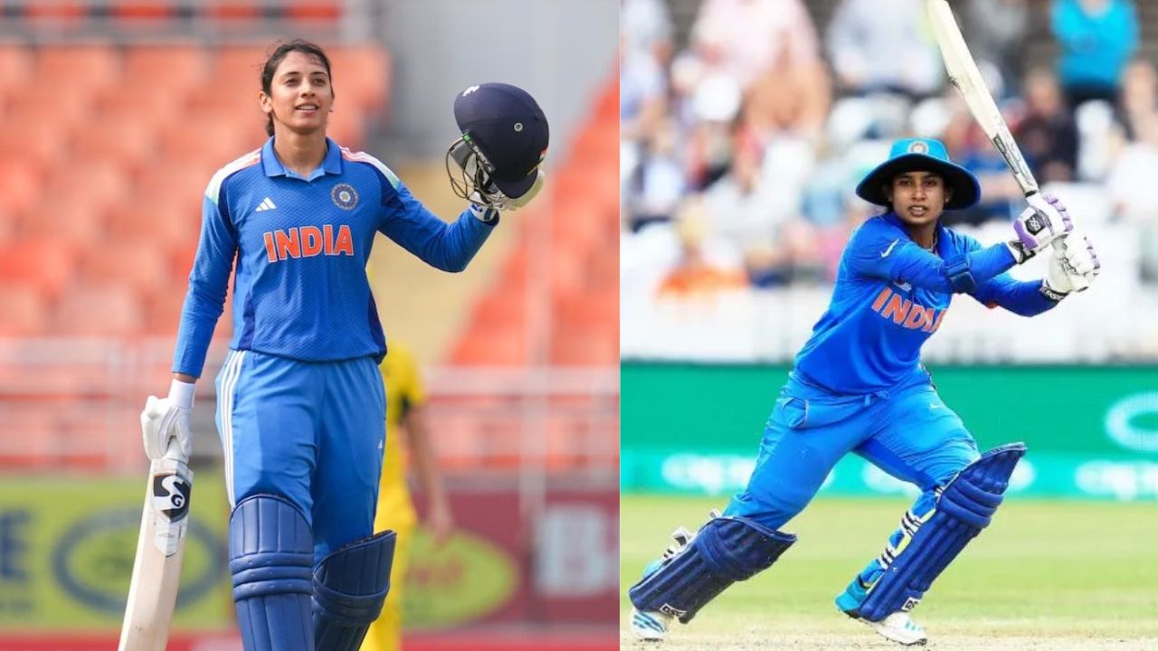 Smriti Mandha And Mitali Raj