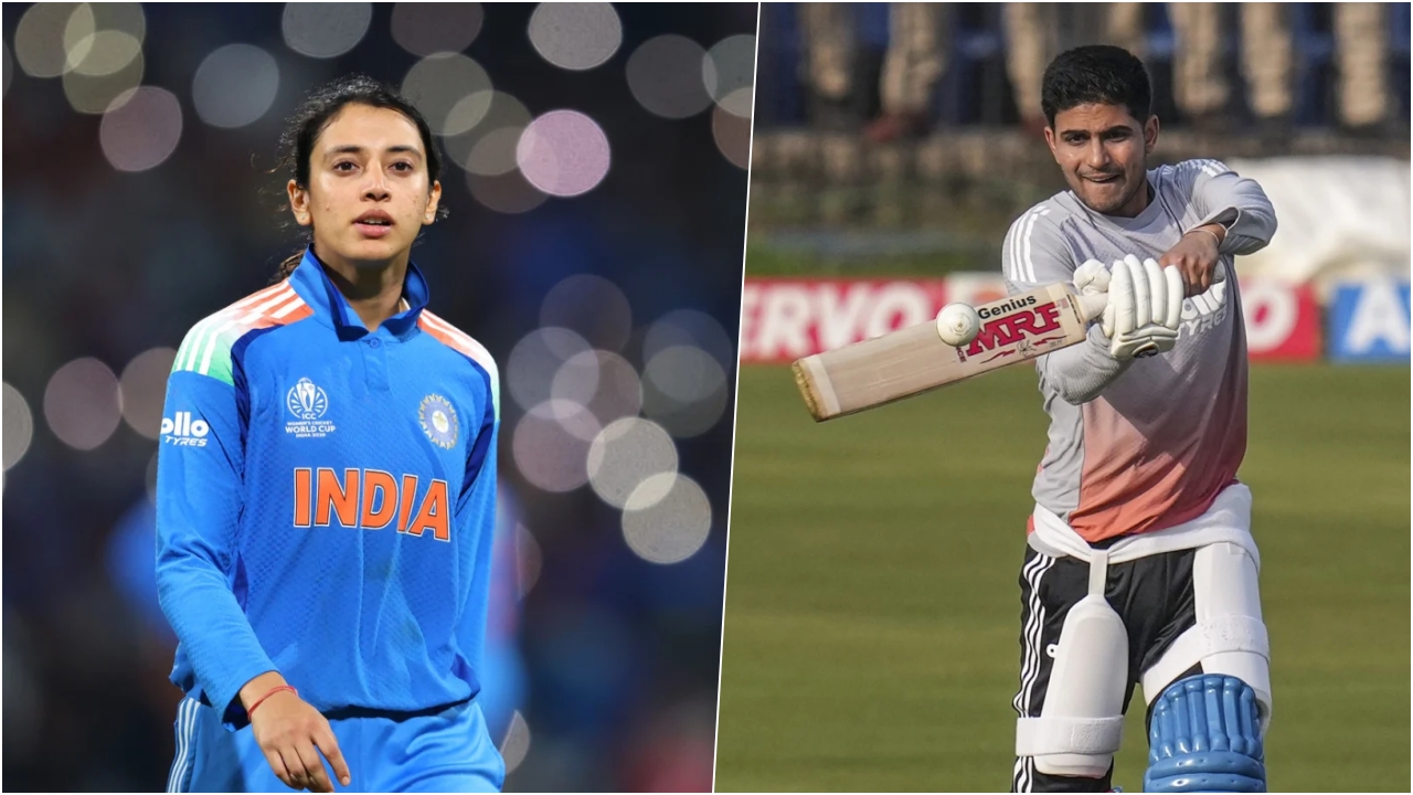 Smriti Mandhana And Shubman Gill