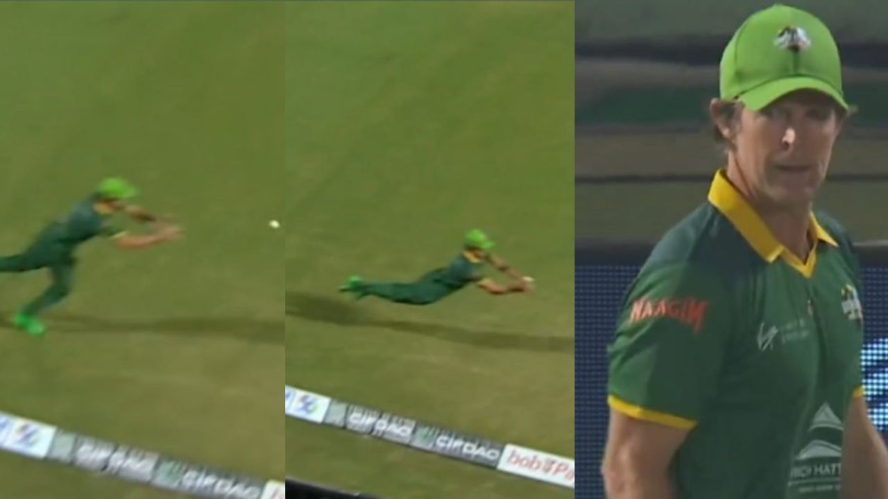 Jonty Rhodes Dive against Shane Watson