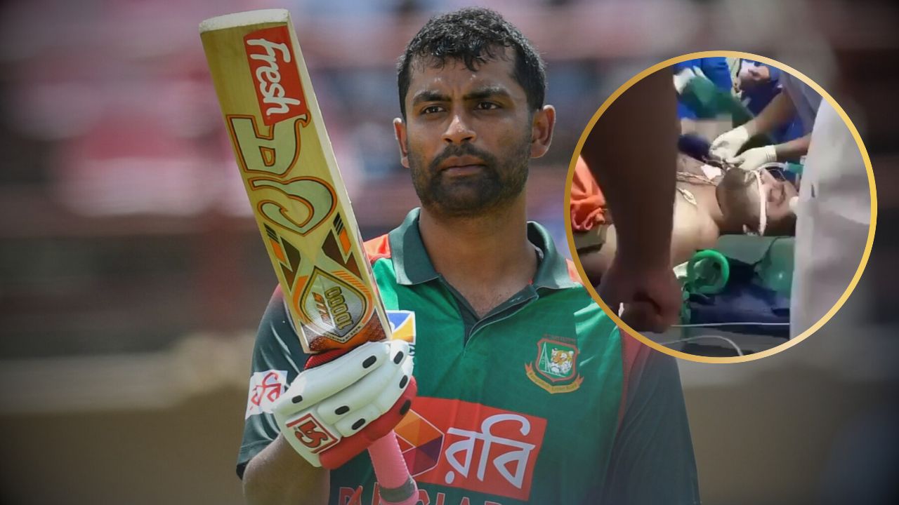 Tamim Iqbal Suffers Heart Attack