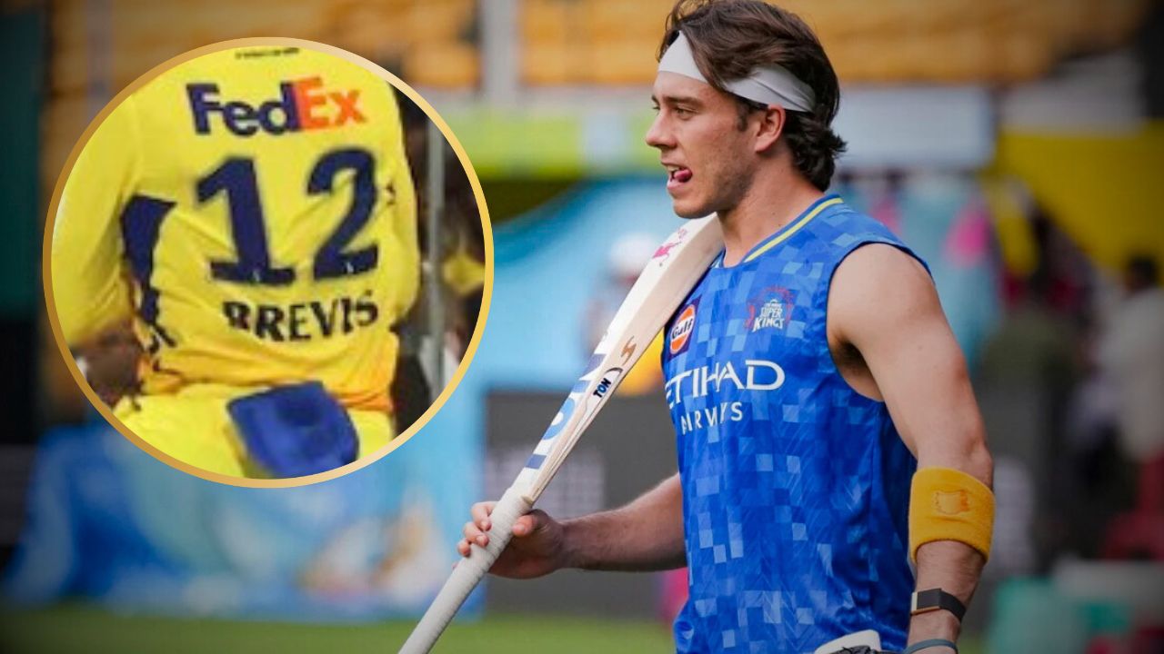 CSK Player Dewald Brevis Reveals Why Wear Jersey Number 12